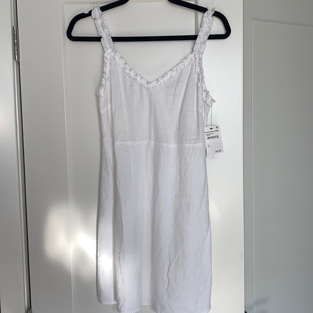 🤍 NWT | Abound (Nordstrom Rack) | Linen White Dress